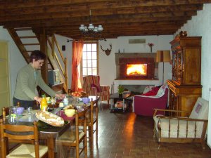 salle  manger, Charrondire